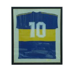 Enmarcado de Camiseta Boca del 81 Enmarcado de laminas