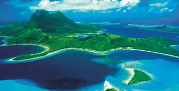 Lamina - Bora-Bora Enmarcado de cuadros