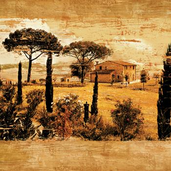 Lamina - Tuscan countryside I