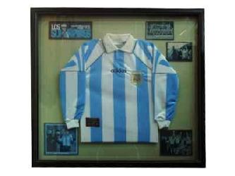 Enmarcado de Camiseta Argentina Enmarcado de laminas