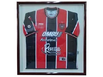 Enmarcado de Camiseta Chacarita Enmarcado de cuadros