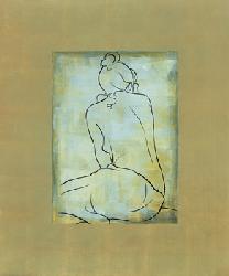 Lamina - Femme assise II Enmarcado de cuadros