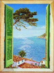 Lamina - Finestra sul golfo Enmarcado de cuadros