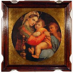 Cuadro - Madonna della seggiola Enmarcado de cuadros