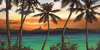 Lamina - Emerald Sunset Enmarcado de laminas