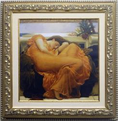 CUADRO Flaming June Leighton Enmarcado de cuadros