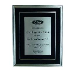 Enmarcado Placa de Ford Argentina Enmarcado de laminas