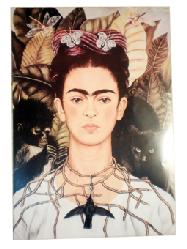 Lamina - Autorretrato con mono y gato Enmarcado de laminas