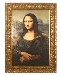 Cuadro La Gioconda Enmarcado de cuadros