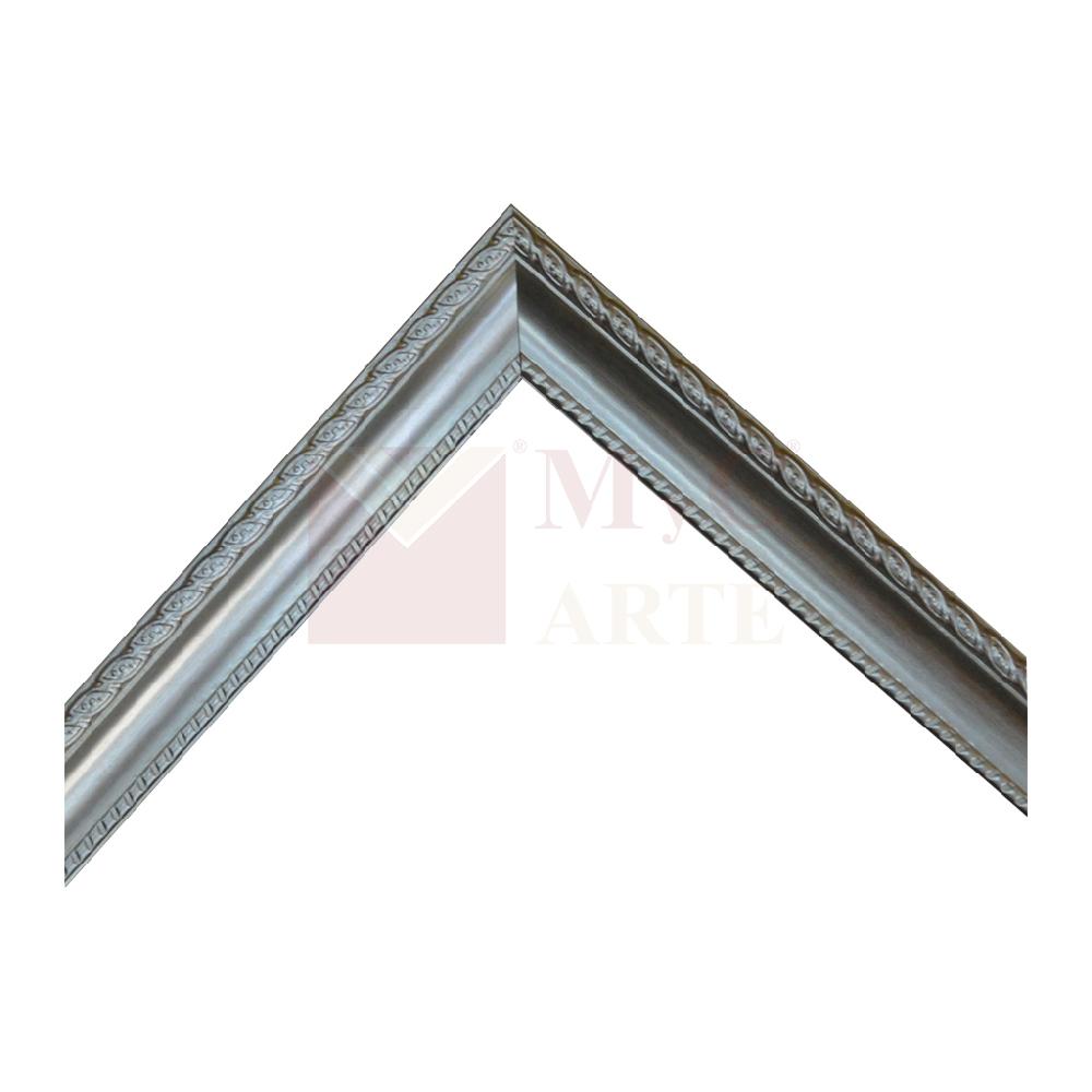 LABRADA 2,5 CM PLATA