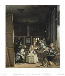 Diego Velazquez, Las Meninas Enmarcado de laminas