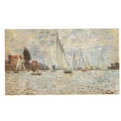 Lamina - Les Barques - regate a Argenteuil Marcos y Cuadros