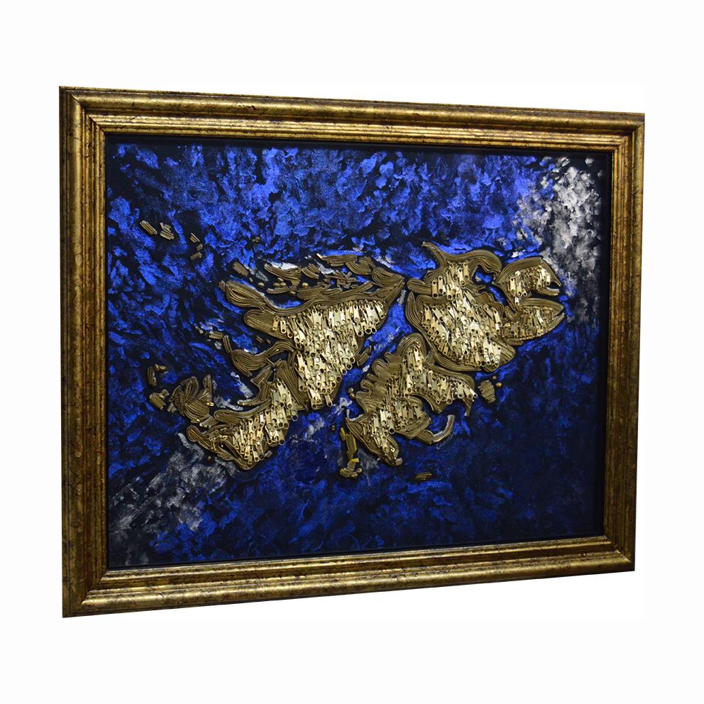Enmarcado Obra Original Malvinas