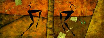 La danse: Nritta et Nritya Enmarcado de laminas