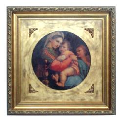 Enmarcado de lamina de Rafael Enmarcado de laminas