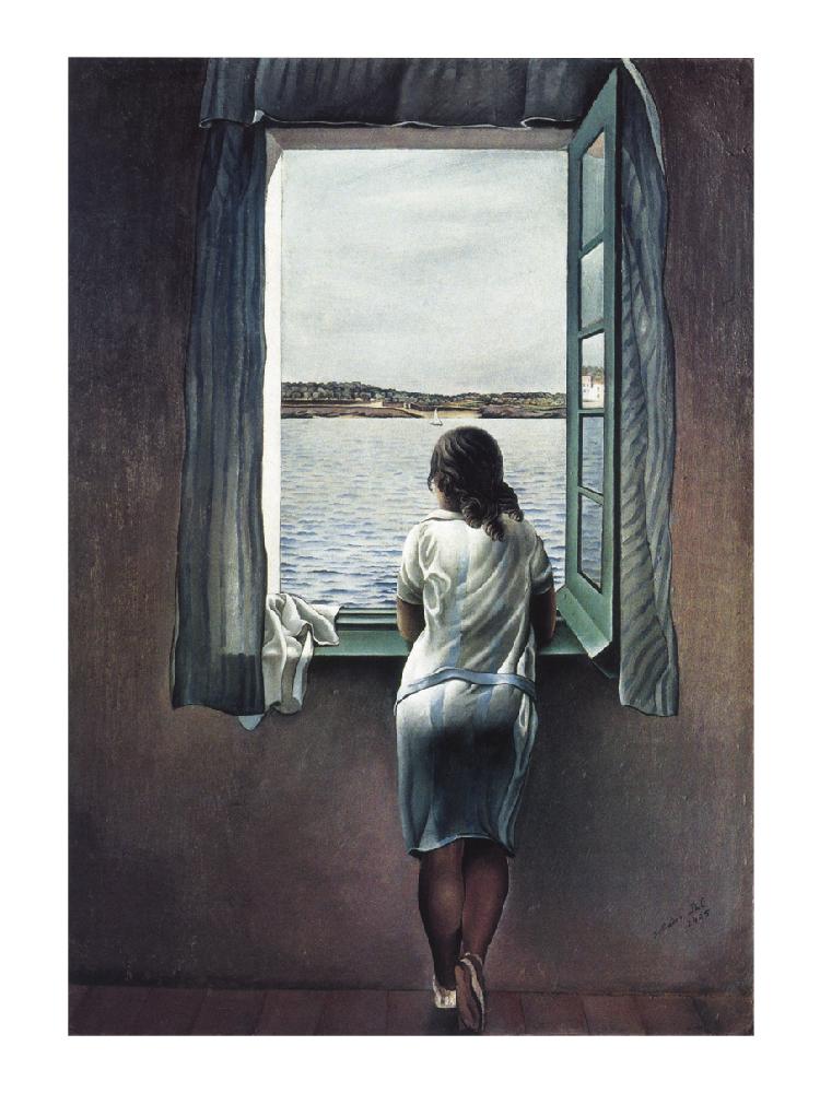 Salvador Dali, Muchacha en la Ventana