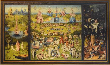 CUADRO EL JARDIN DE LAS DELICIAS BOSCH Marcos y Cuadros
