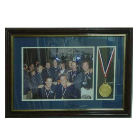 Enmarcado de Foto con medalla