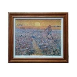 Cuadro  El sembrador Van gogh Enmarcado de cuadros