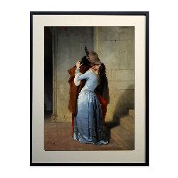 Cuadro El Beso Hayez Enmarcado de cuadros
