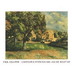 Lamina - Castagni e Fattoria del jas de Bouffan Enmarcado de laminas