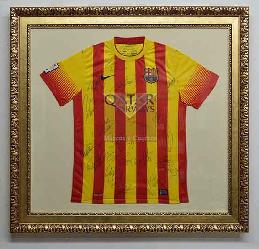 Enmarcado camiseta Barcelona Enmarcado de cuadros