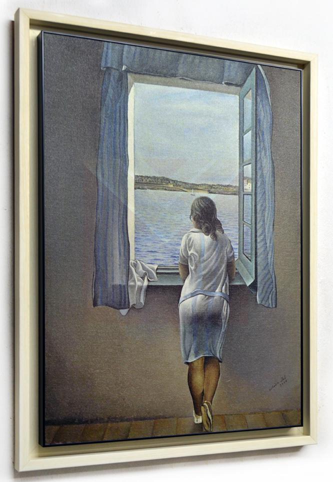 Cuadro Muchacha en La Ventana