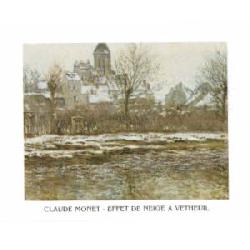 Lamina - Efet de neige a Vetheuil Marcos y Cuadros