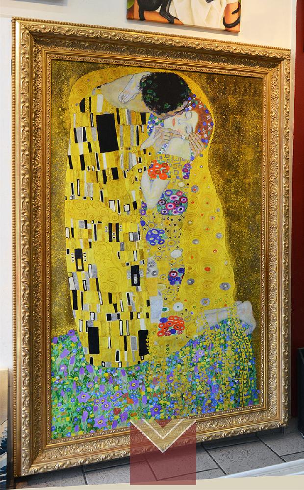 CUADRO EL BESO, KLIMT