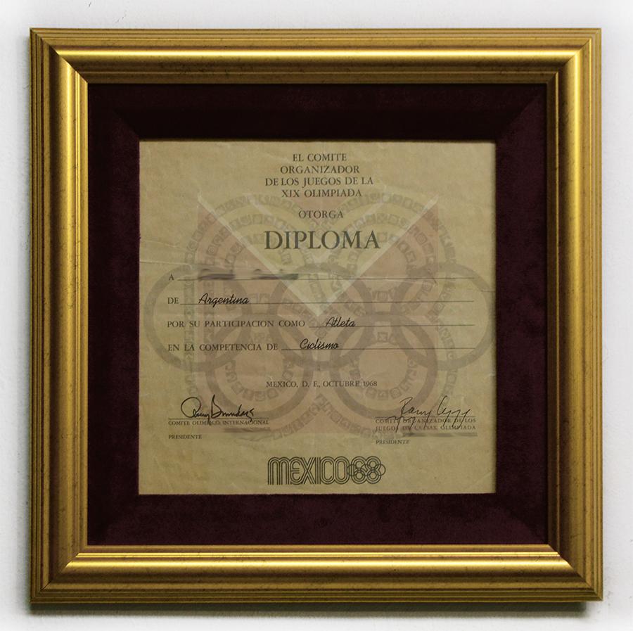 Enmarcado diploma