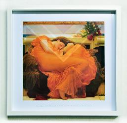 Cuadro Flaming June Enmarcado de laminas