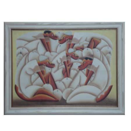 Enmarcado de Oleo Haitianos