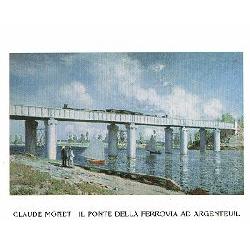 Lamina - Il Ponte Della Ferrovia ad Argentuil Enmarcado de cuadros