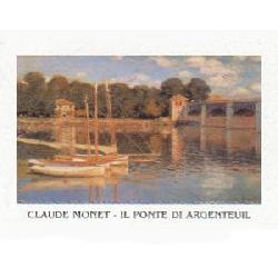 Lamina - Il Ponte di Argenteuil Enmarcado de cuadros