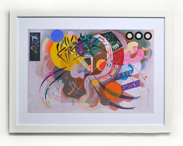 Cuadro Curva Dominante Kandinsky