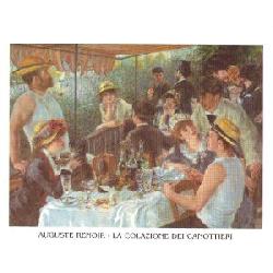 Lamina - La Colazione dei Canottieri Enmarcado de cuadros