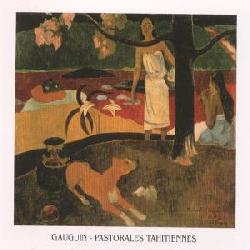 Lamina - Pastorales Tahitiennes Enmarcado de cuadros