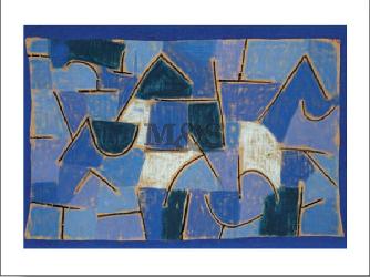 Lamina - Blau nacht Enmarcado de laminas