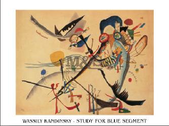 Lamina - Study for blue segment Enmarcado de cuadros