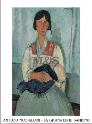 Lamina - La gitana ed il bambino Marcos y Cuadros