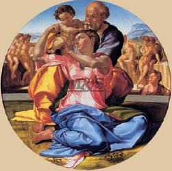 Lamina - Tondo Doni Enmarcado de cuadros