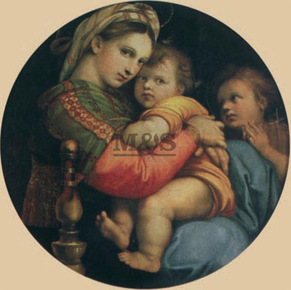 Lamina - Madonna della seggiola