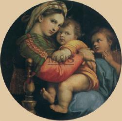 Lamina - Madonna della seggiola Enmarcado de cuadros