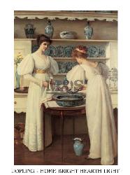 Lamina - Home bright hearth light Marcos y Cuadros