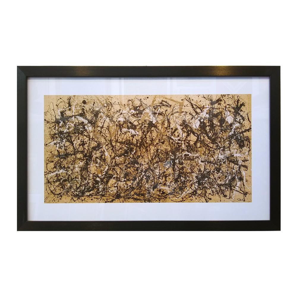 cuadro el ritmo de otoo, pollock