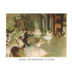 Lamina - The Rehearsal on Stage Enmarcado de cuadros