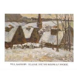 Lamina - Village Breton Souns la Neige Marcos y Cuadros