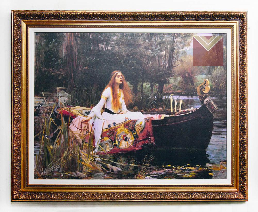 Cuadro La Dama de Shalott  Waterhouse