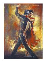 Tango Argentino Enmarcado de laminas