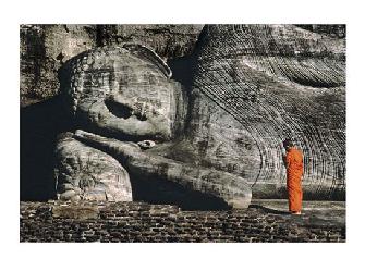 Buddhist and Buddha Enmarcado de laminas